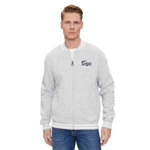 Gilet Guess brode Homme Gris XXL