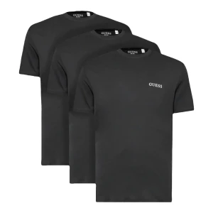 T shirt Guess Pack x3 classic Homme Noir S