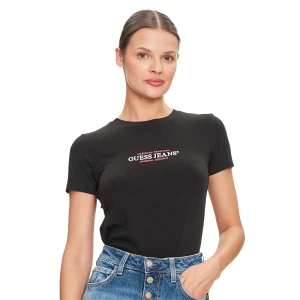 T shirt Guess American Femme Noir S