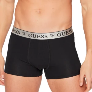 T shirt Guess pack jersey G triangle Homme Noir S