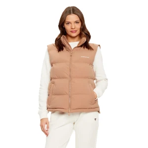 Doudoune sans manche Guess GJ Regular Femme Beige XS