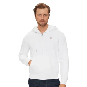 Sweat Guess G triangle Homme Blanc S