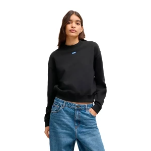 Sweat Hugo Delessa Femme Noir XS