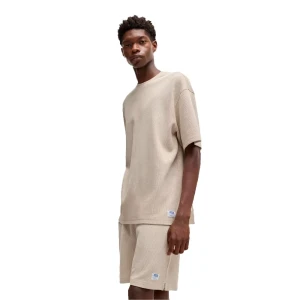 T shirt Hugo Nuwaffle Homme Beige XS