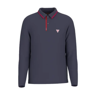 Polo Guess Tech Homme Bleu M
