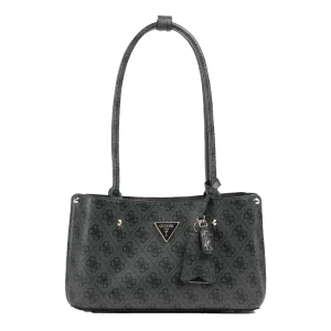 Sacs à main Guess Meridian 4G Femme Noir Taille unique