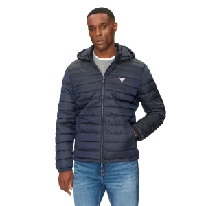 Doudoune Guess Triangle G Homme Bleu M