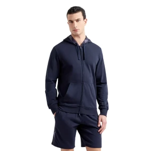 Giorgio Armani Sweat Emporio Armani Line Eagle Homme Bleu XL