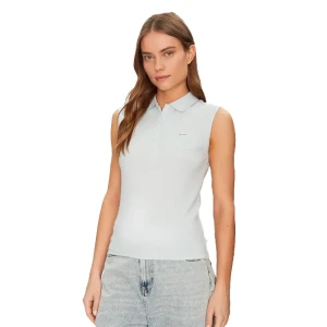 Polo Guess G force Femme Bleu XS