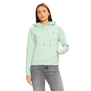 Sweat Guess Mini Triangle Femme Vert XS