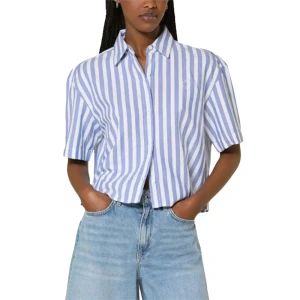 Chemise Hugo Lines Femme Bleu XS