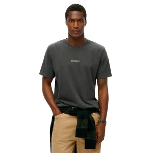 T shirt Superdry Micro Graphique Homme Noir XXL