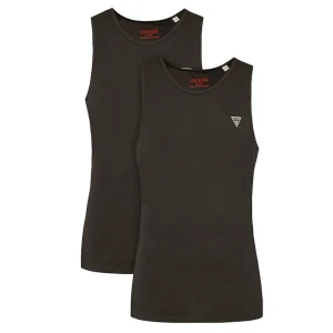 Débardeur Guess Pack x2 mini triangle Homme Noir XL