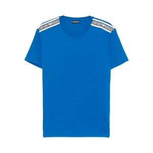 Giorgio Armani T shirt Emporio Armani Line eagle Homme Bleu S