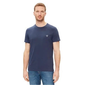 T shirt Guess G triangle Homme Bleu S