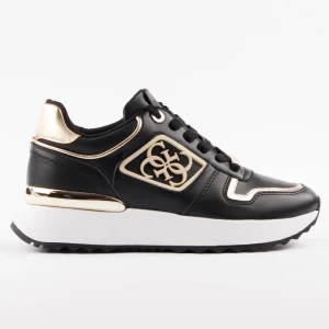Basket Guess Koyaa logo 4G Femme Noir 37