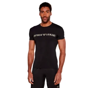 Giorgio Armani T shirt Emporio Armani Spoken eagle Homme Noir L