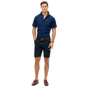 Chemise Superdry Merchant Homme Bleu S