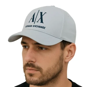 Giorgio Armani Casquette Armani Exchange baseball Homme Kaki Taille unique