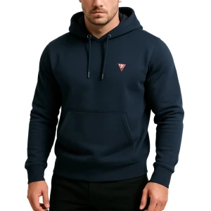 Sweat Guess Mini Triangle Homme Bleu XXL