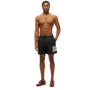 Maillot de bain Superdry Sportswear Logo 17 Homme Noir S