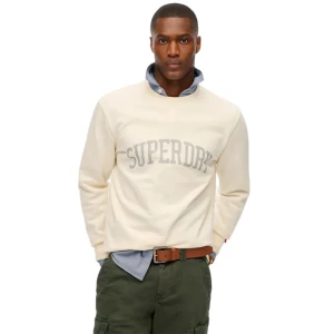 Sweat Superdry Athletic Essentials Homme Beige XXL