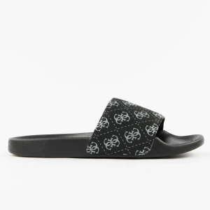 Basket Guess Tokyom Inscription Homme Noir 40