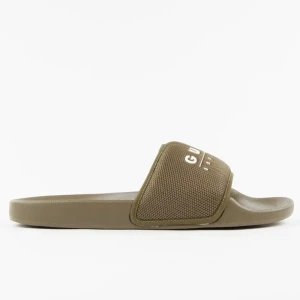 Claquette Guess Tokyom Inscription Homme Kaki 44