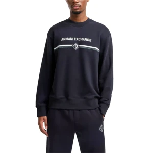 Giorgio Armani Sweat Armani Exchange Diamond Homme Bleu XXL