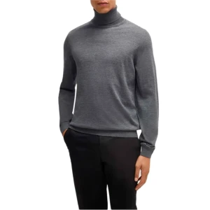 Pull Boss Musso P Homme Gris L