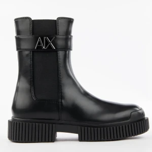 Giorgio Armani Bottine Armani Exchange Signature AX Femme Noir 41