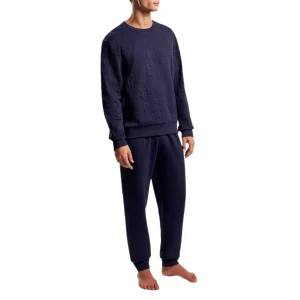 Giorgio Armani Survêtement Emporio Armani Signature Homme Bleu S