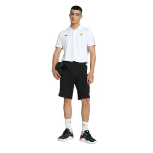Polo Puma Ferrari Race Cloudspun Homme Blanc XS