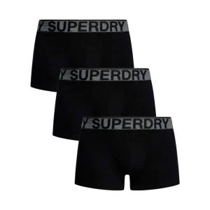 Boxer Superdry Pack x3 Marca Homme Noir XXL