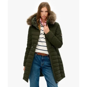 Manteau Superdry Fuji Femme Kaki XS