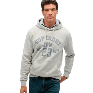 Sweat Superdry Athletic Ess Homme Gris M