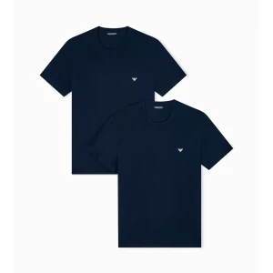 Giorgio Armani T shirt Emporio Armani Pack Eagle GA Homme Bleu S