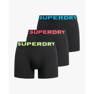 Boxer Superdry Pack x3 trunk Homme Multicolor L