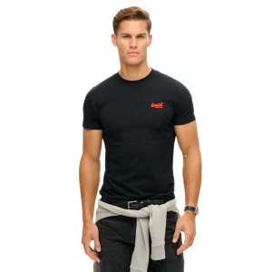T shirt Superdry Vintage Homme Noir M