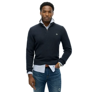 Pull Superdry camionneur Homme Bleu S