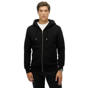 Sweat Superdry Vintage Homme Noir S