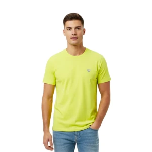 T shirt Guess Patch G Homme Jaune S