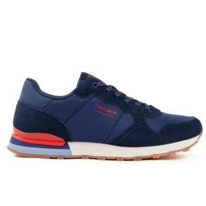Basket Teddy Smith essential Homme Bleu 42