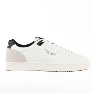 Basket Teddy Smith Signature Homme Blanc 43