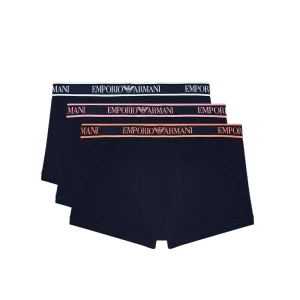 Giorgio Armani Boxer Emporio Armani Pack x3 Eagle GA Homme Bleu XL