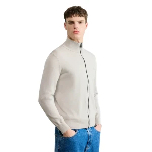 Gilet Boss Kanozip Homme Blanc M