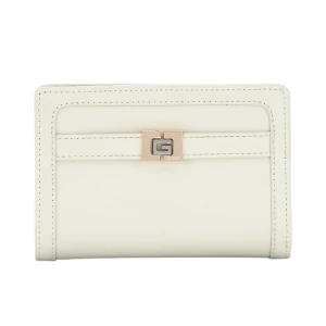 Portefeuille Guess mini G Elite Femme Blanc Taille unique