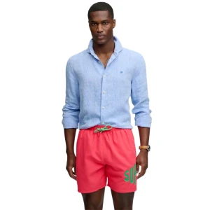 Maillot de bain Superdry Printed Logo 16 Homme Rose XL