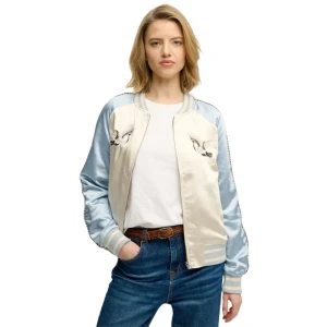 Blouson Superdry Suikajan Femme Blanc L