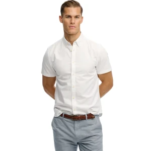 Chemise Superdry Preppy Oxford Homme Blanc XXL